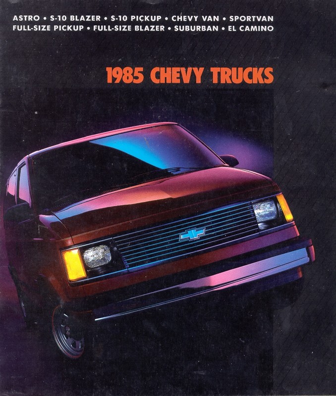 1985 Chevrolet Trucks Brochure Page 5